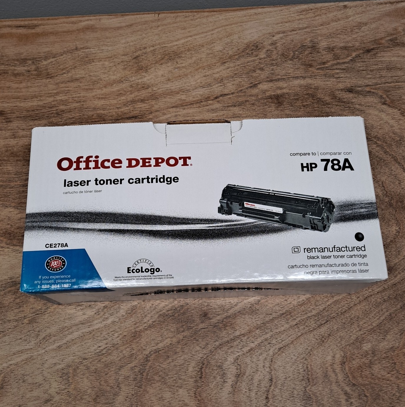Office Depot Brand CE278A Laser Toner Cartridge For HP 78A Open Box