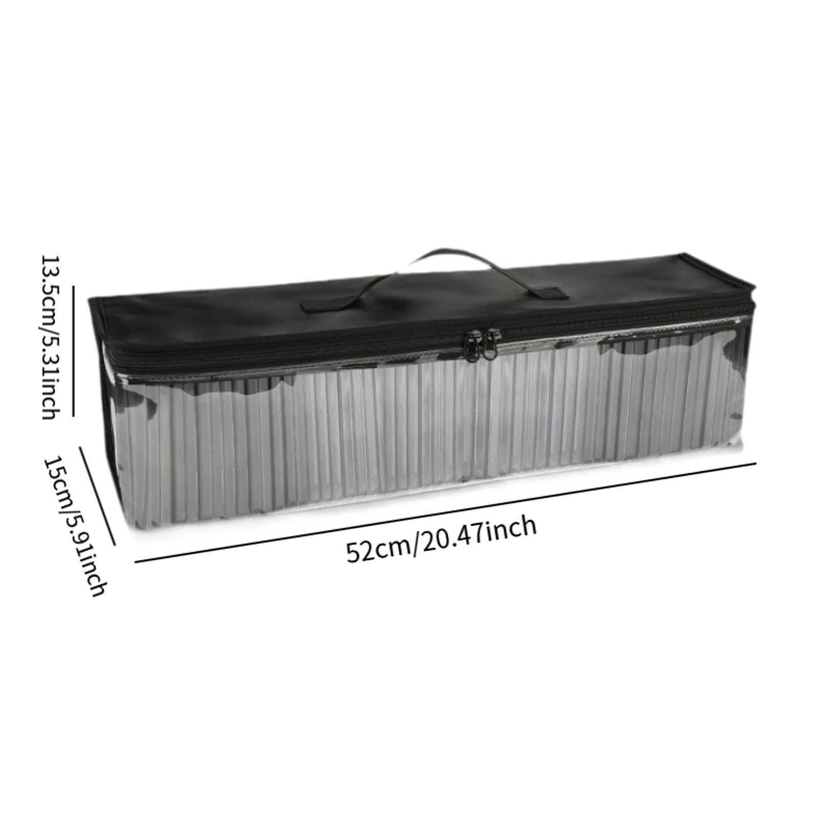 DVD Storage Bag 50 CD Box Easy to Use CD Case for Audio Music Car Games Disc