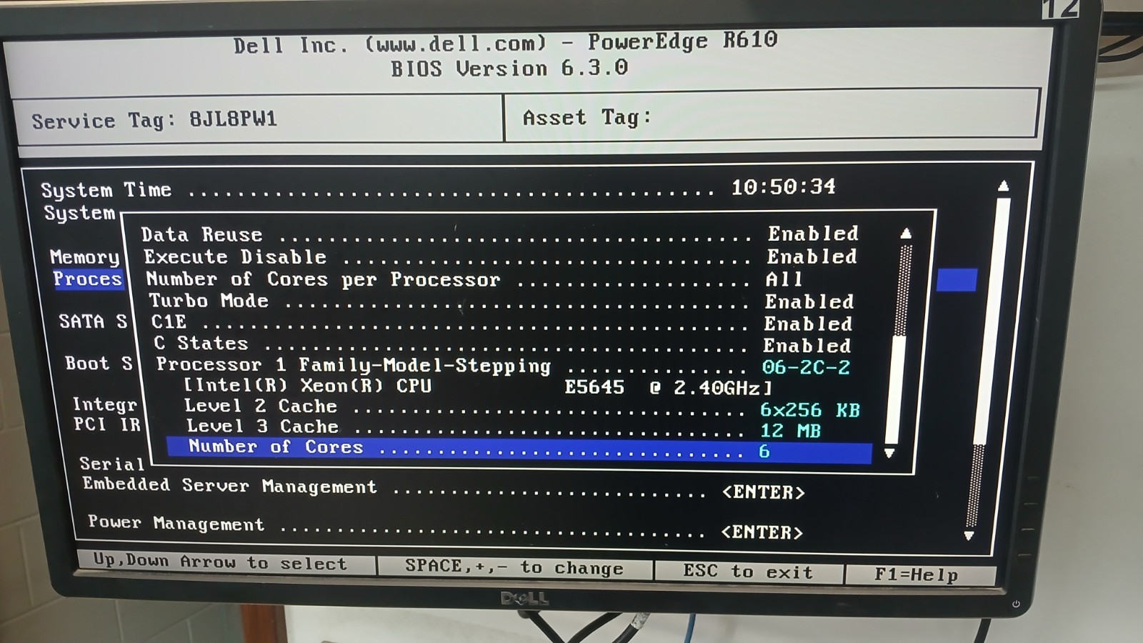 Dell PowerEdge R610 w Intel Xeon E5645 @2.40GHz 8GB RAM NO HDs *READ*