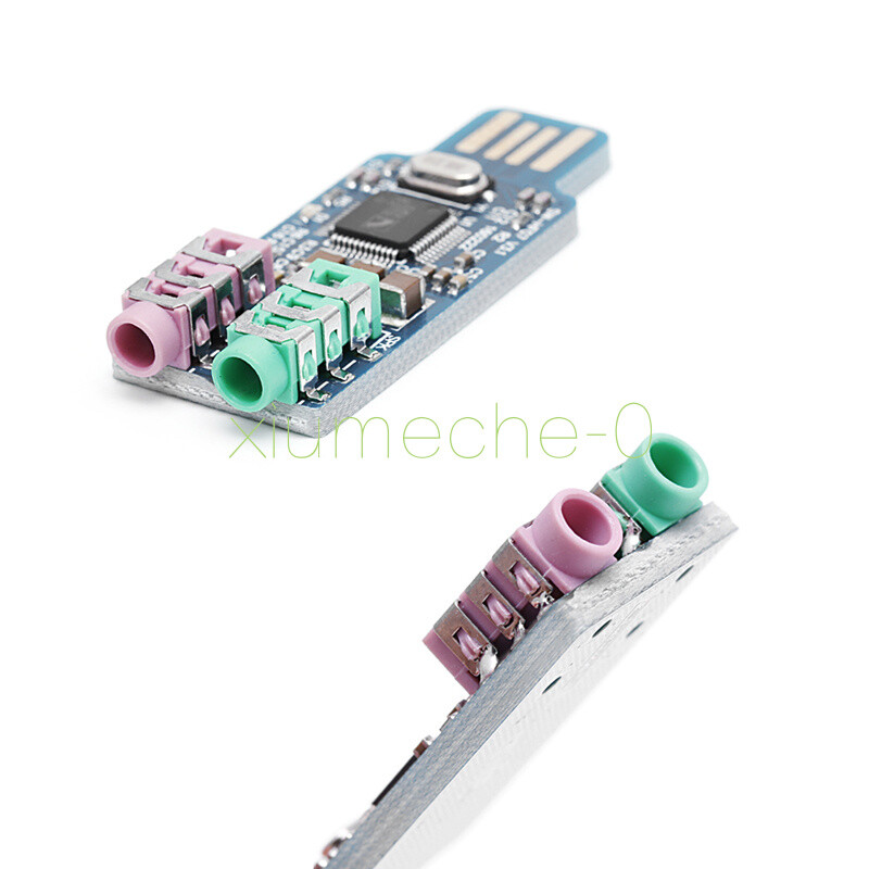 CM108 USB Drive Free USB Sound Card Laptop Computer External Sound Card Module