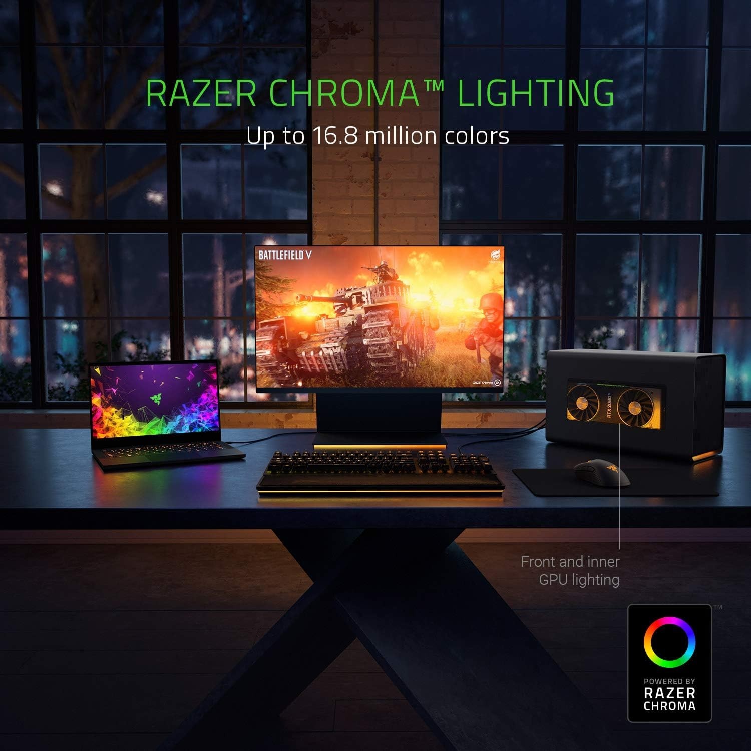 Razer Core X External GPU eGPU Graphics Card Enclosure RC21-0143