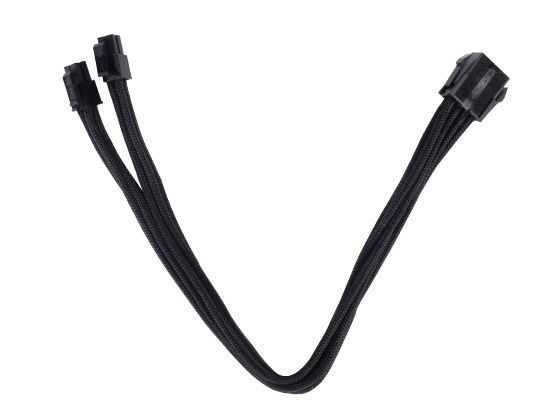 Silverstone PP07-EPS8B (Black) EPS12V 8pin to EPS12V 8(4+4)Pin Connector Cable