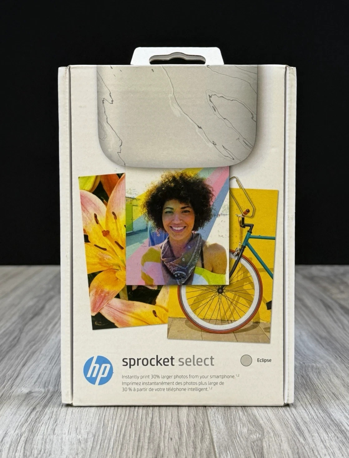 HP Sprocket Select Portable Instant Photo Printer Bluetooth Android iOS Eclipse