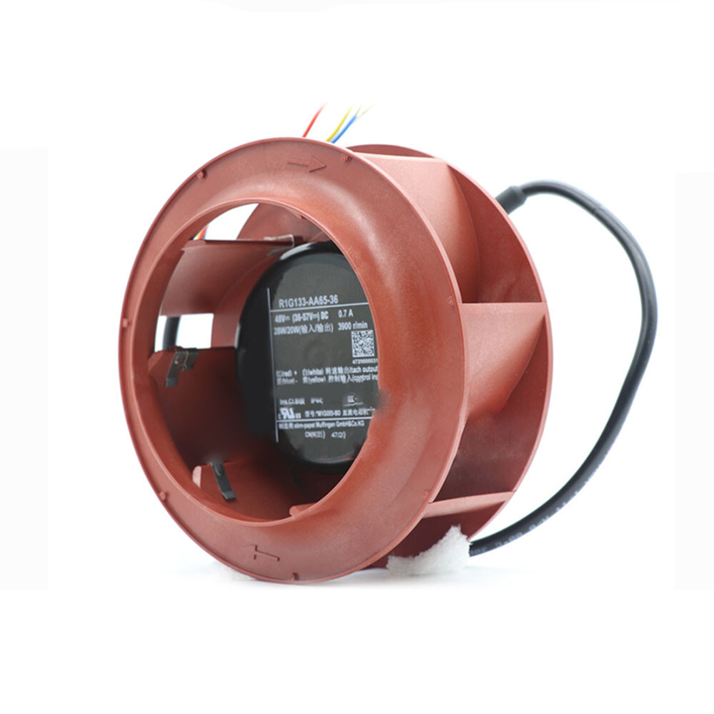 Air Purifier Fan 48V 28W 0.7A Ф133MM R1G133-AA65-36