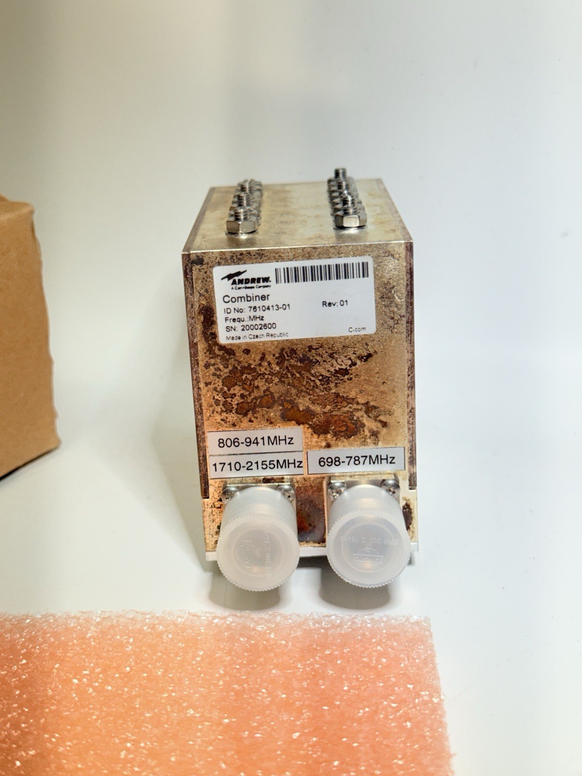 Andrew 7610413-01 Coupler Ion Crossband Antenna Combiner 7/ 8-9 17-22 F08400.01
