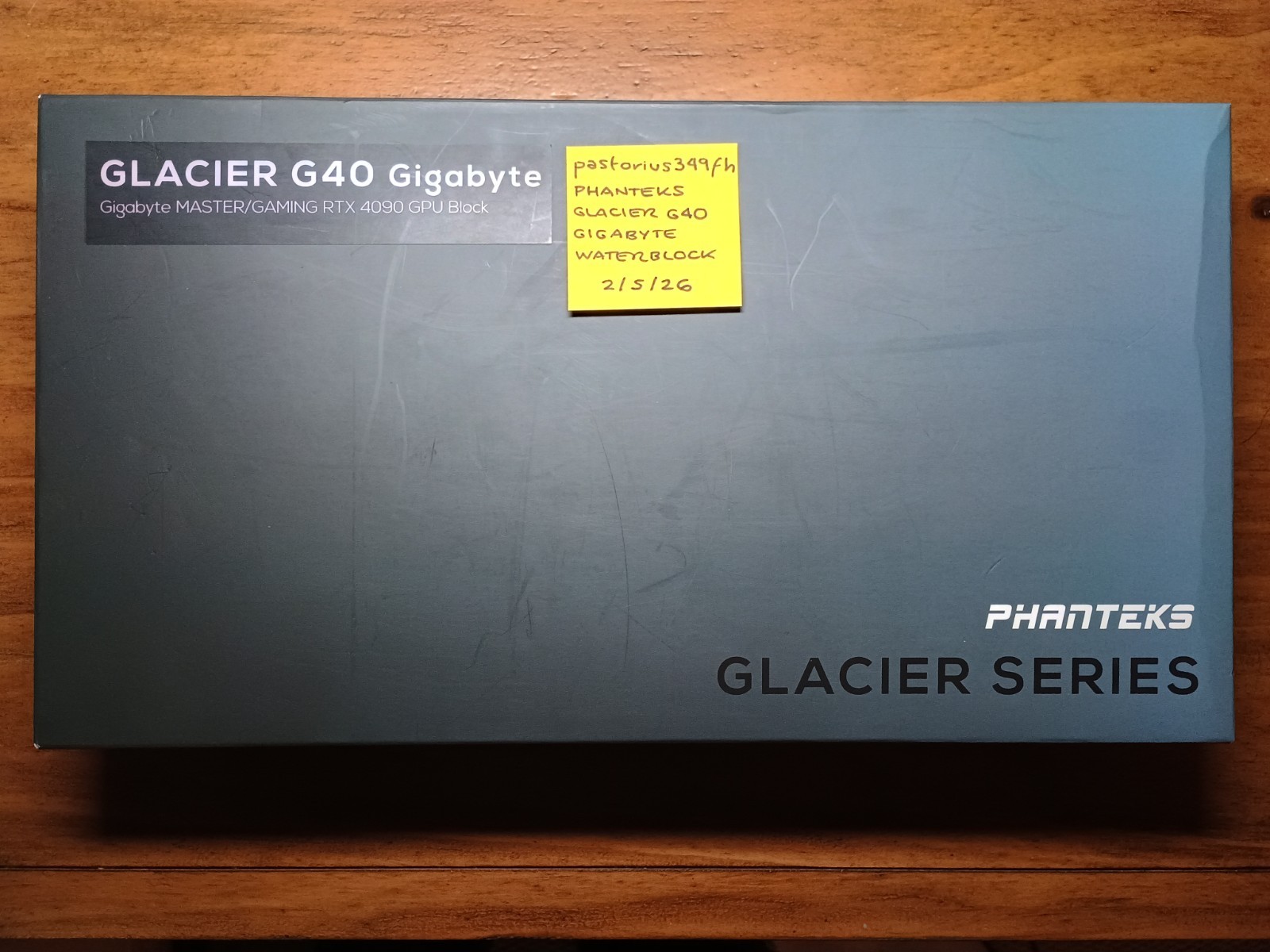 Phanteks Glacier G40 GPU Block for Gigabyte RTX 4090 – White