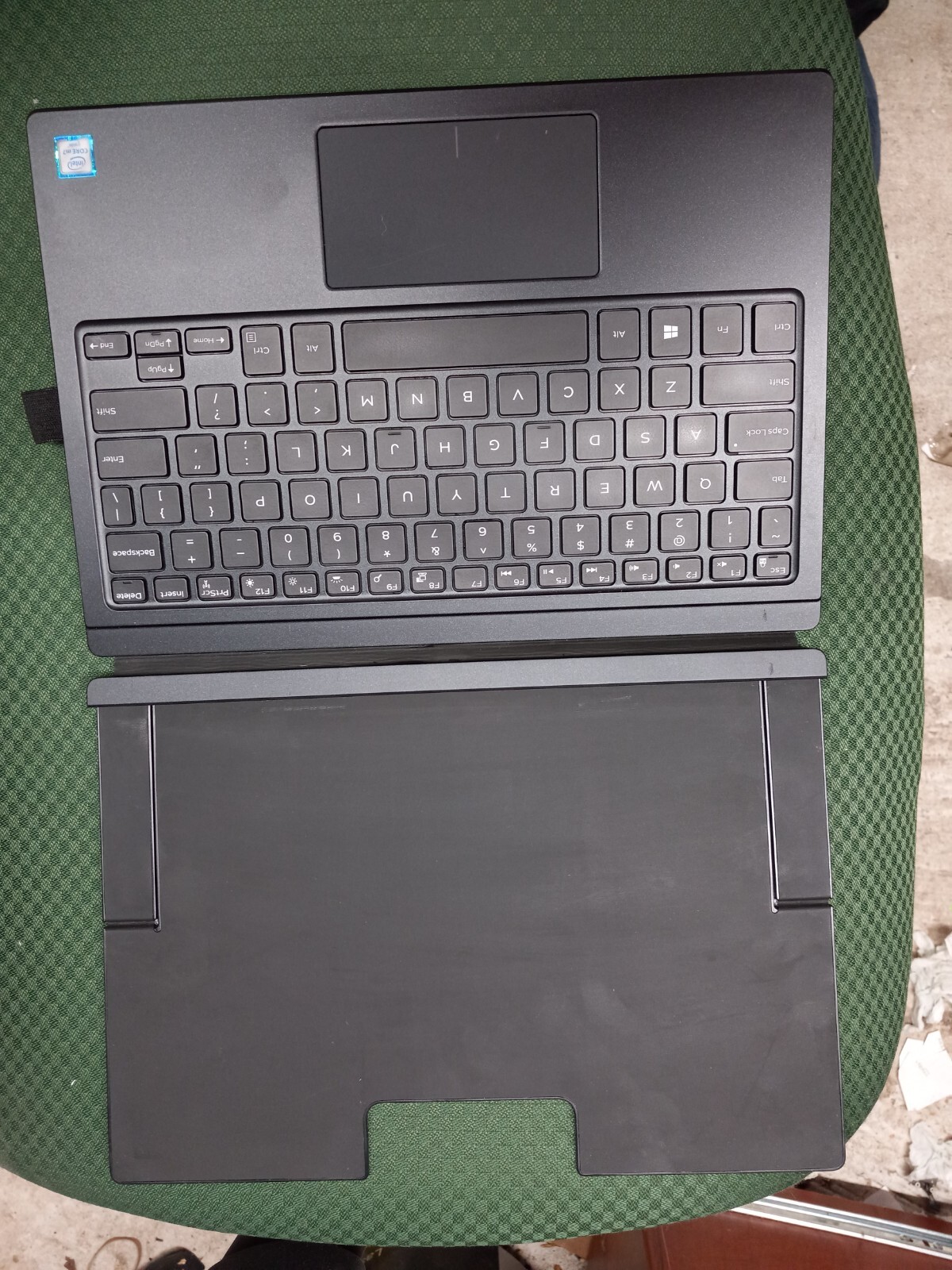 Dell Keyboard Dock Folio Thin for Latitude 12 7275 XPS 12 9250 K14M 7TCC3