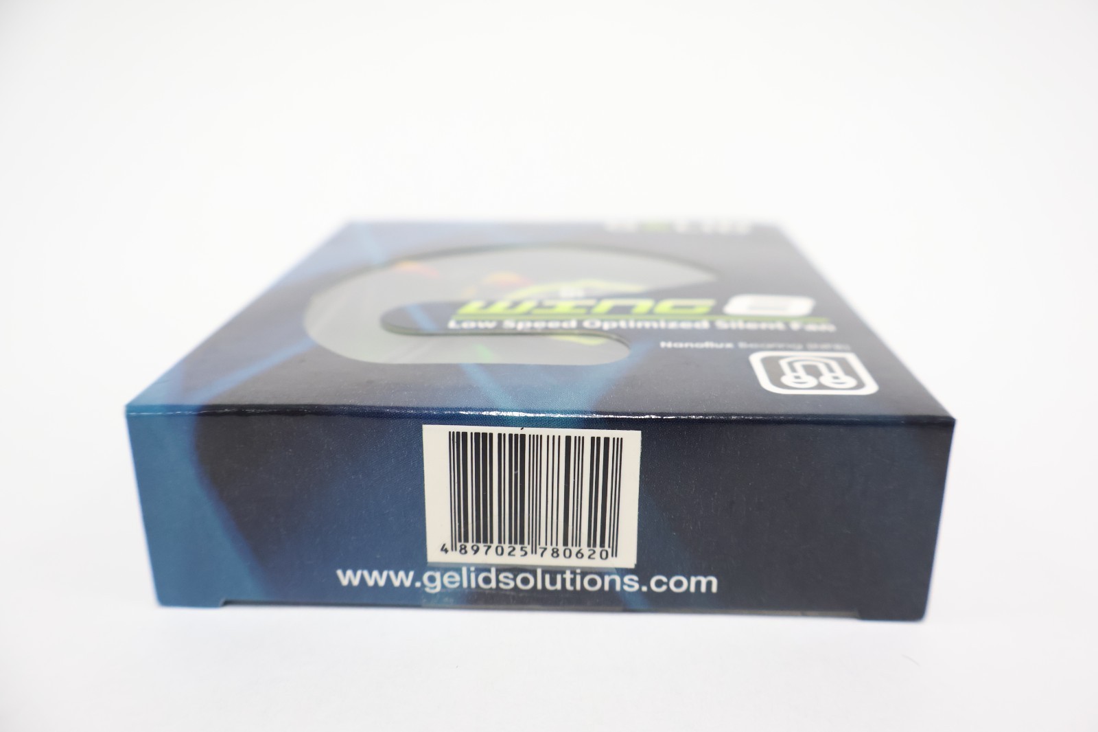 GELID Solutions WING 8 Green 80mm Silent Case Fan – Nanoflux 3 Pin Connector