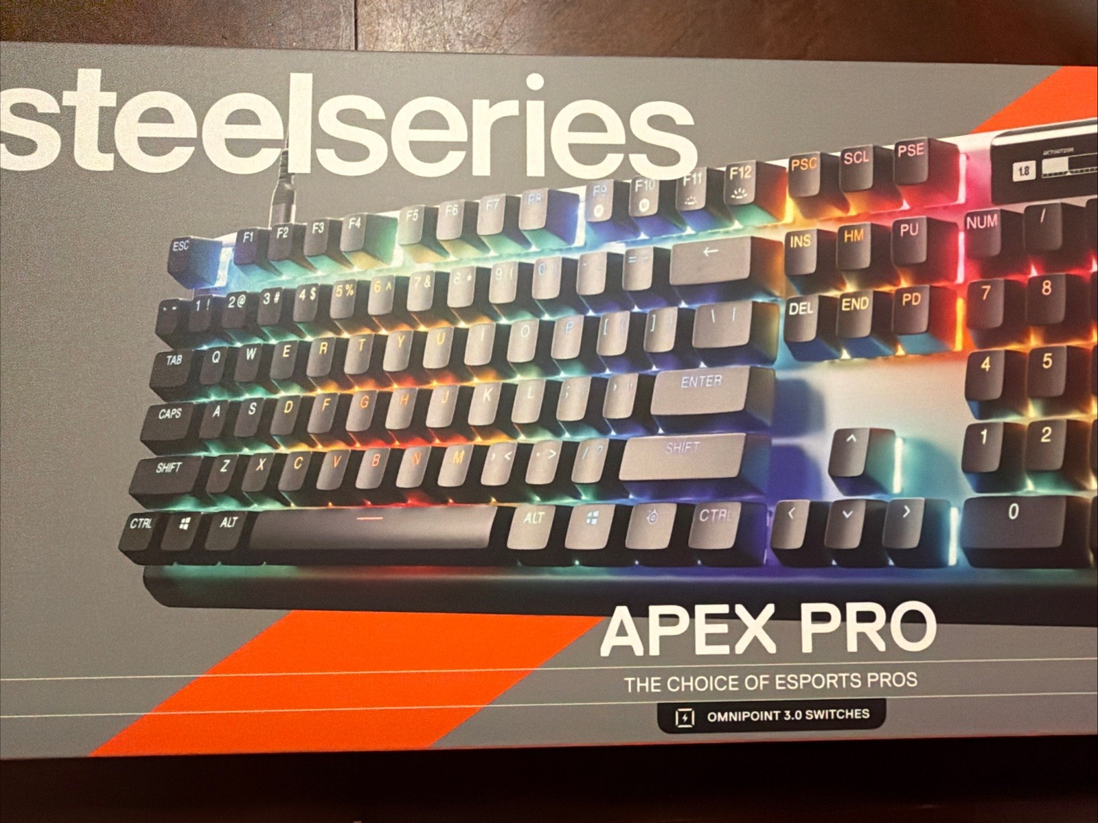 *SEALED* SteelSeries Apex Pro FULL SIZED Gen 3 Omnipoint 3.0 HyperMagnetic