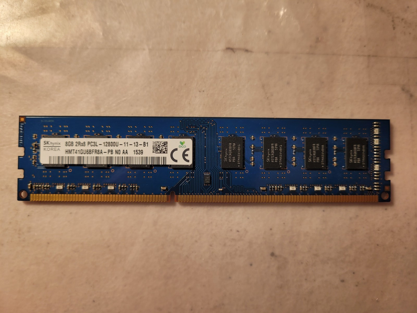Skhynix 8GB PC3L-12800 DDR3L-1600MHz DDR3L-1600 2Rx8 Desktop Memory Ram