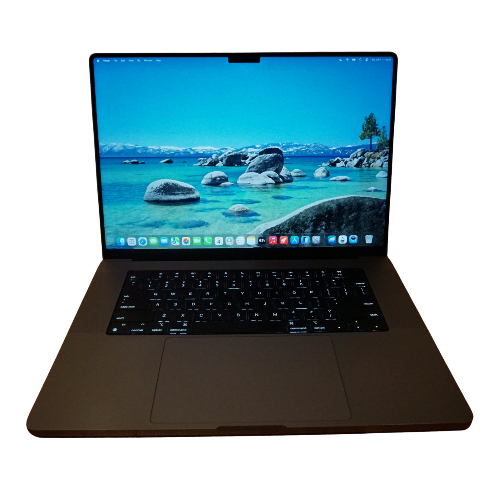 Apple MacBook Pro 16.2” 2021 M1 Pro 16GB RAM 512GB SSD Space Gray Battery 87%