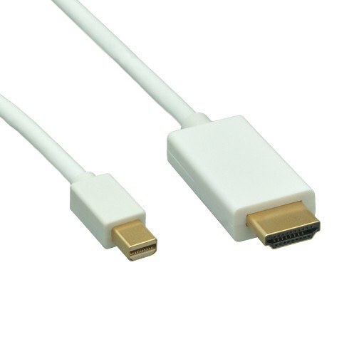 6ft Mini DisplayPort to HDMI Cable Mini DisplayPort Male to HDMI Male 10H1-62306