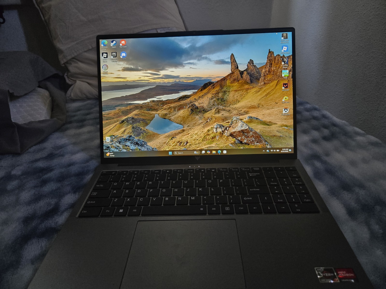 KAIGERR TX16Pro Laptop Win 11, Ryzen 7, 5700U, 16GB DDR4