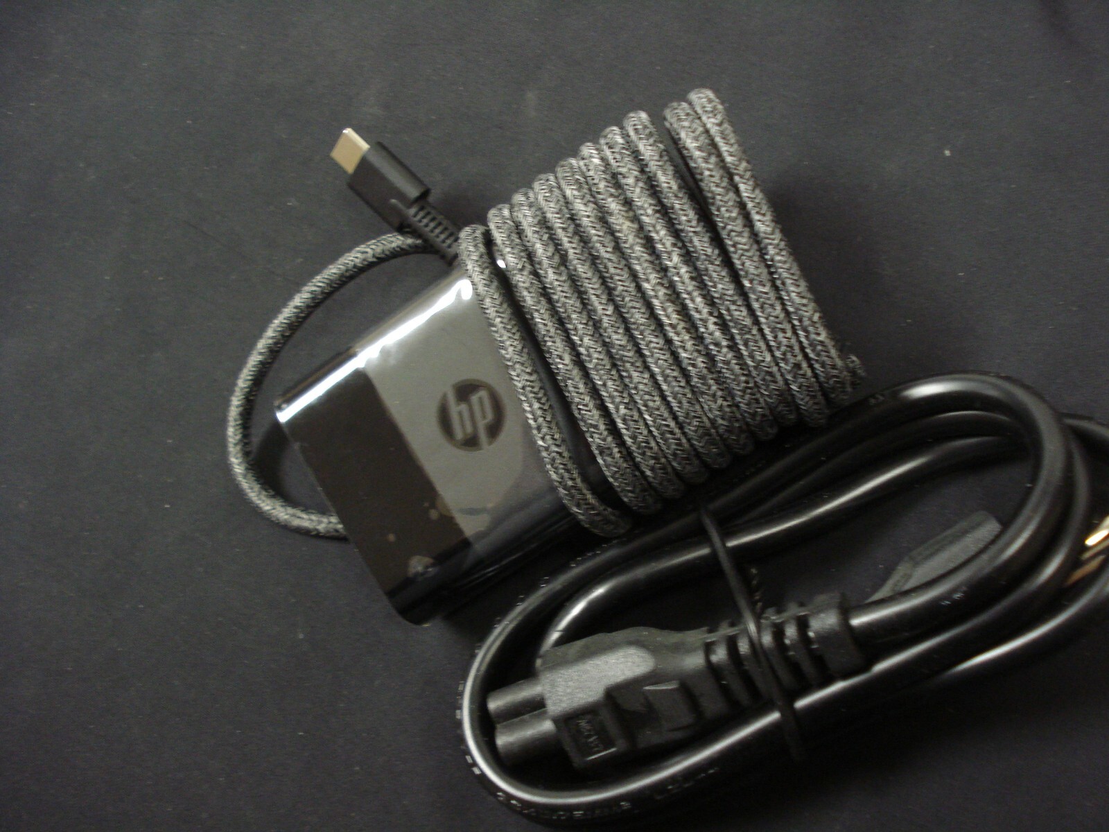 NEW Genuine OEM 65W USB-C AC Adapter Charger for HP Spectre x360 13 14 15 Series