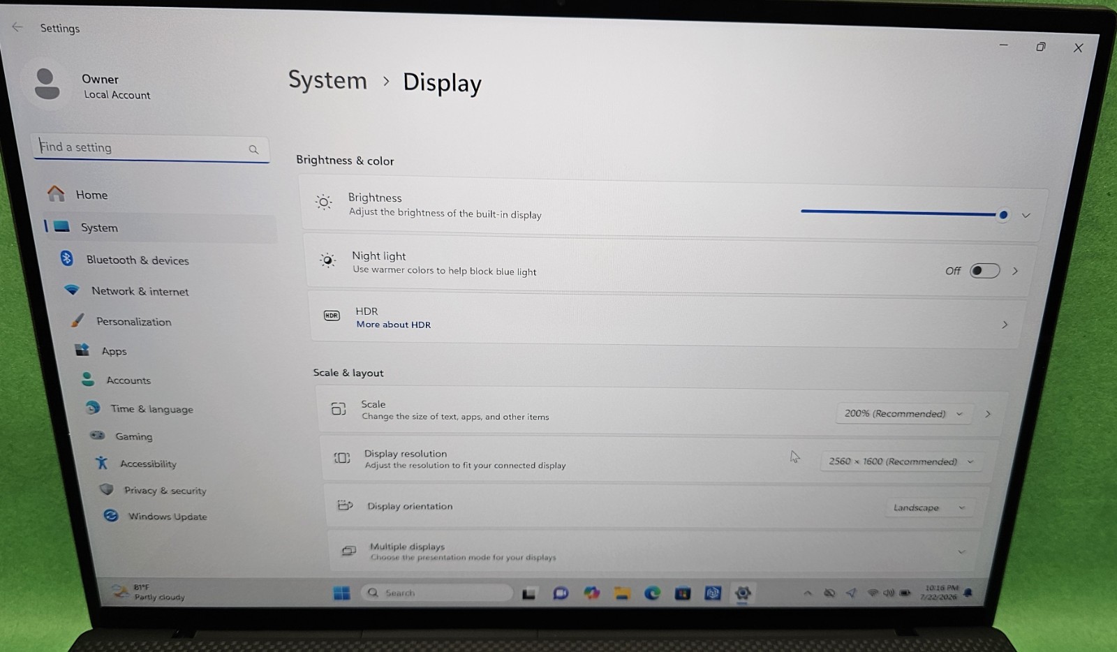 Dell Precision 5470 QHD+ Touch Laptop i7-12800H 2.40GHz 32GB 512GB RTX A1000
