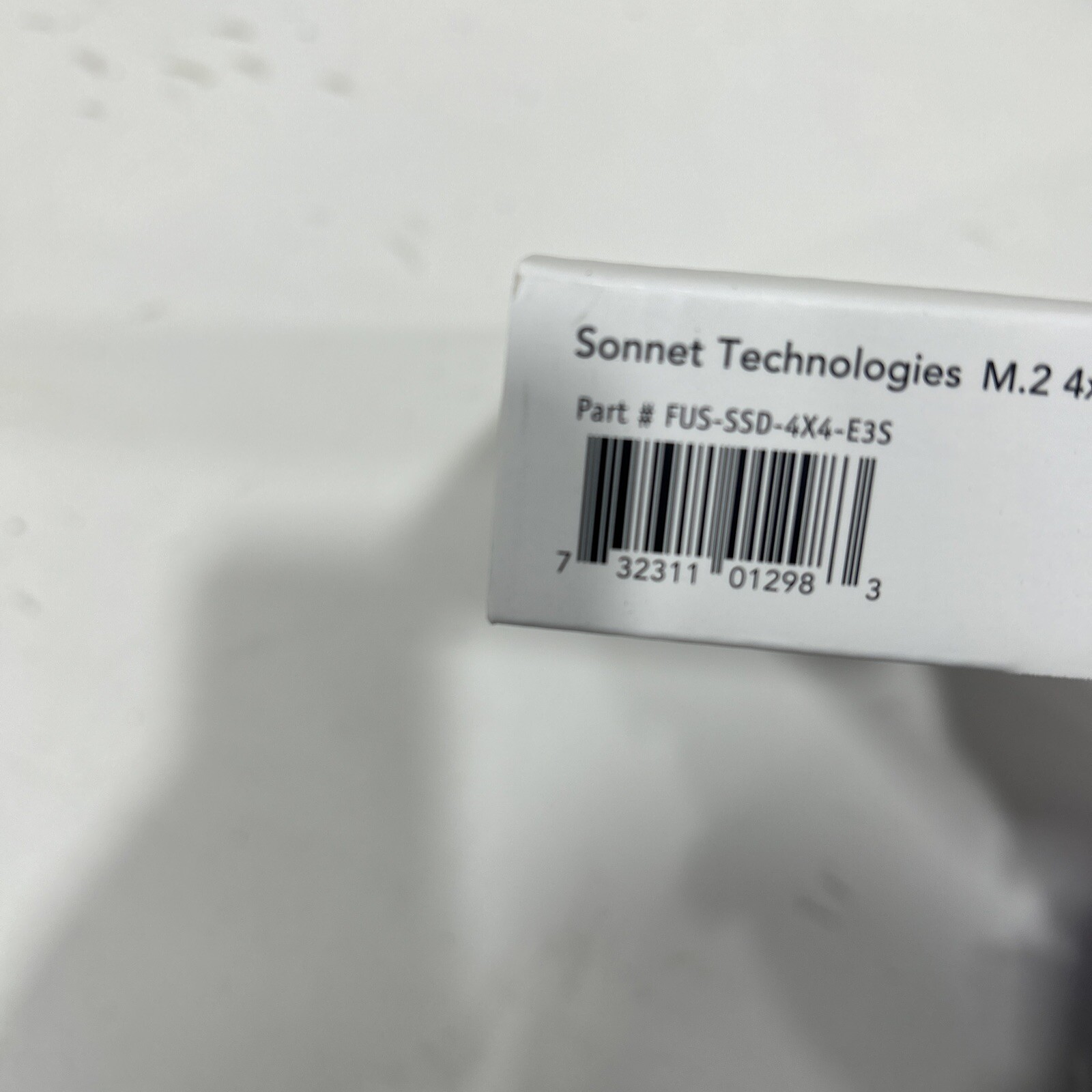 Sonnet M.2 4×4 Silent PCIe Card for NVMe SSDs #FUS-SSD-4X4-E3S