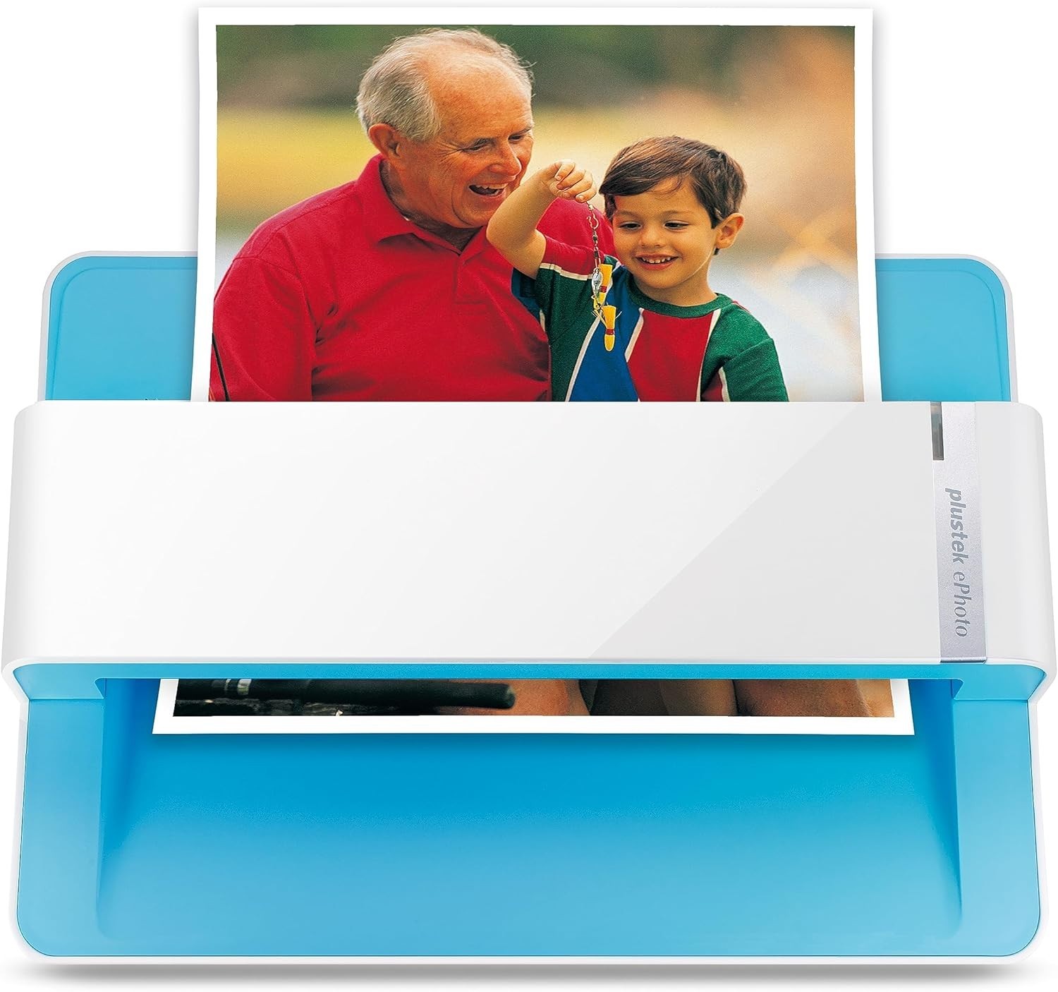 Photo Scanner ePhoto , Scans 4×6 inch Photos in 2 Seconds, Auto crop and desk…