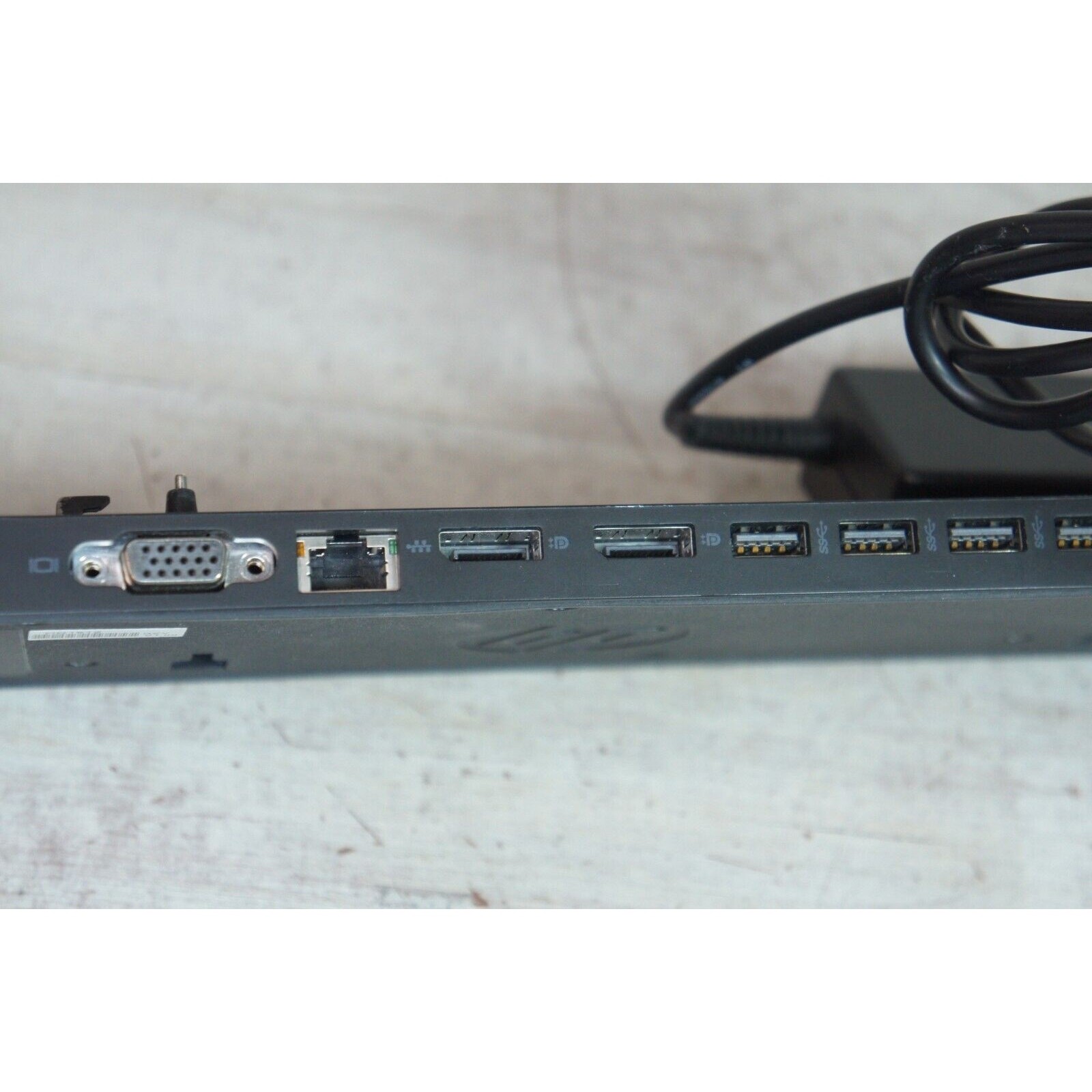 HP UltraSlim Docking Station USion HSTNN-1X10 D9Y32AA w Power Suppy Cable
