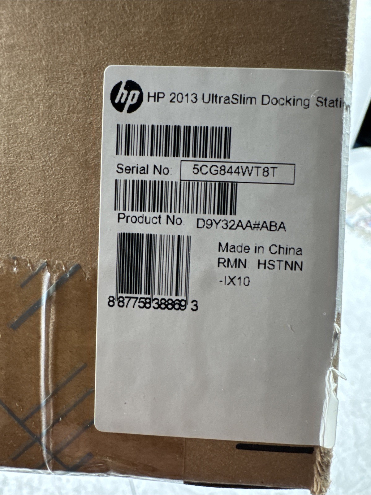 Lot of 10 HP D9Y32AA EliteBook & ProBook UltraSlim Dock 2013 US With AC Adapter