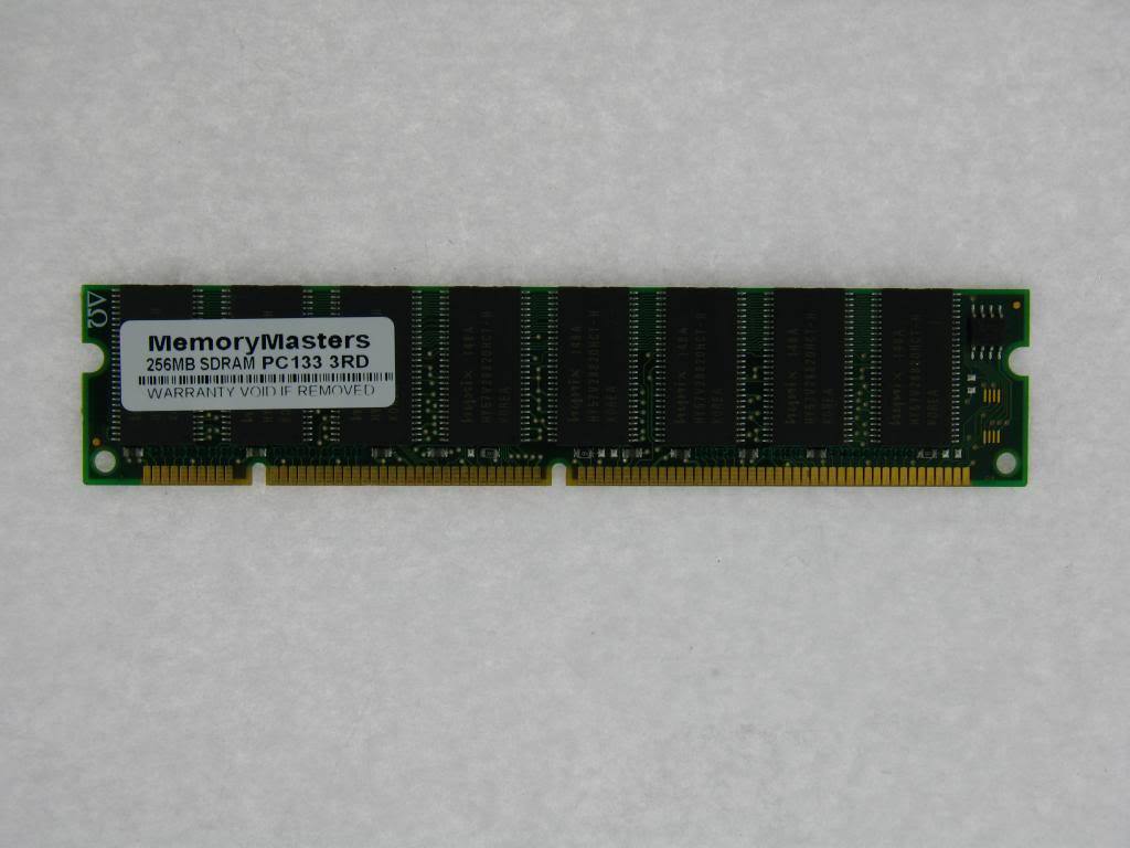 256MB PC133 SD RAM 168 PIN DIMM Low Density Desktop Memory