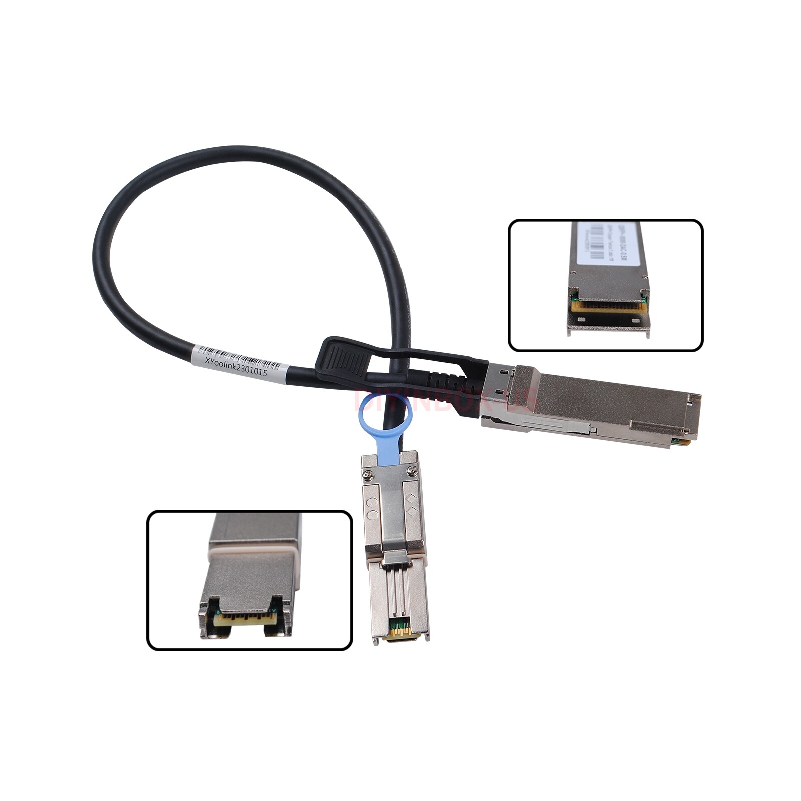 0.5 Meters External SAS Cable QSFP SFF-8436 to SFF-8088 For NetApp DS4243 DS4246
