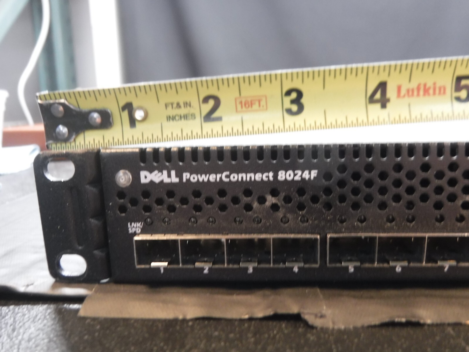 Dell Inc. P/N: C211M Rev: A02 Power Connect 8024F Network Swtich