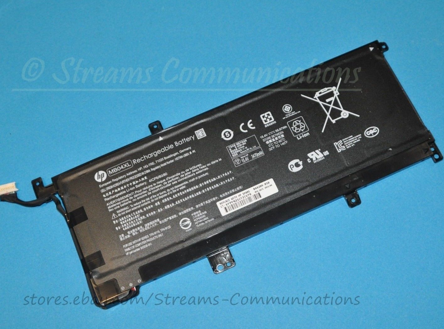 HP Envy X360 M6-AR004DX OEM Laptop Battery 15.4V 3470mAh 55.67Wh