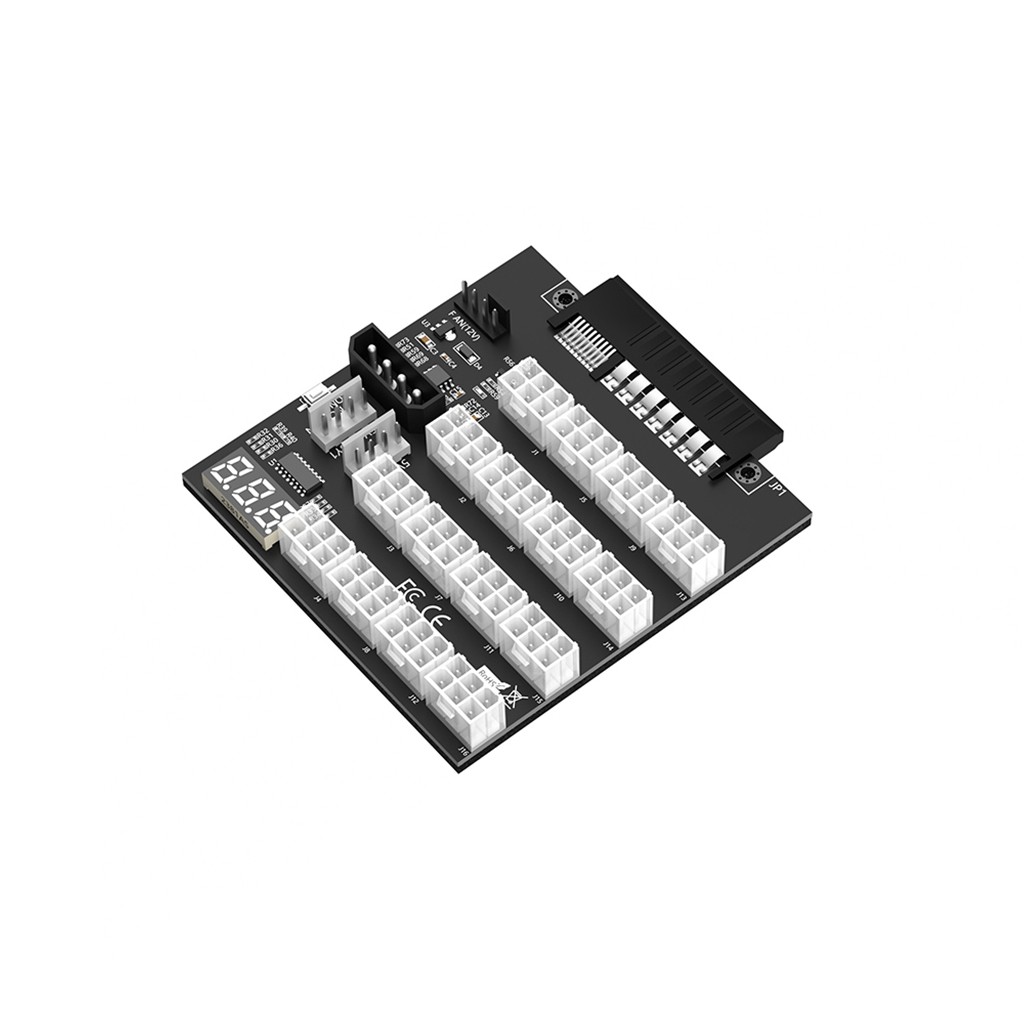 ATX 12x6Pin Breakout Board with flash LED for HP 733428-101 720620-B21
