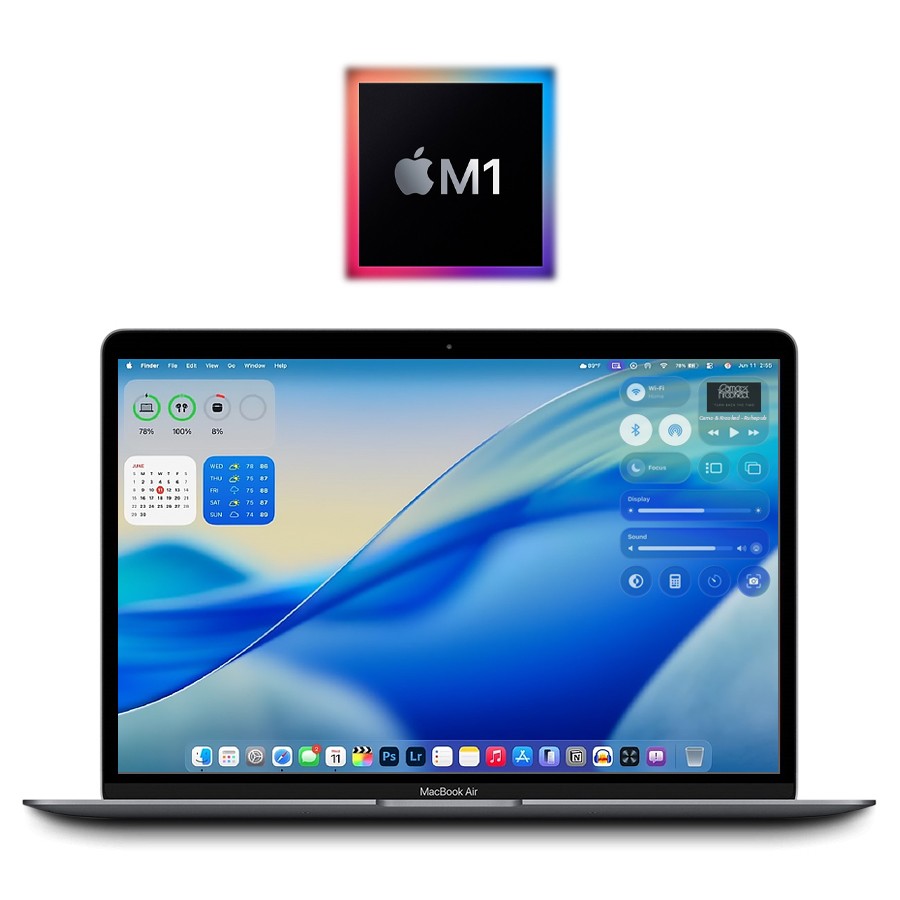 2020 Apple M1 MacBook Air 13″ 3.2GHz/8GB/128GB SSD (Space Gray/Etching) – A2337