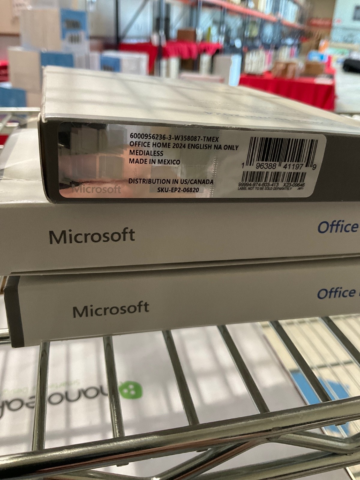 Microsoft Office 2024 Home Edition Mac Windows EP2-06820 Key Card NEW SEALED✅❤️️