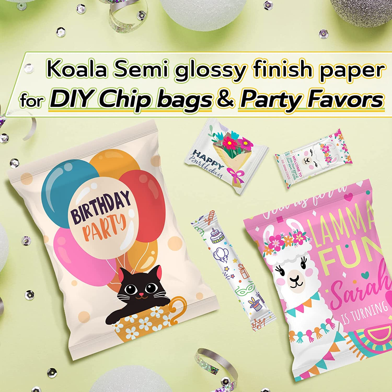 Lot Koala Photo Printer Paper 8.5×11 Glossy / Semi-gloss Thin for Inkjet & Laser