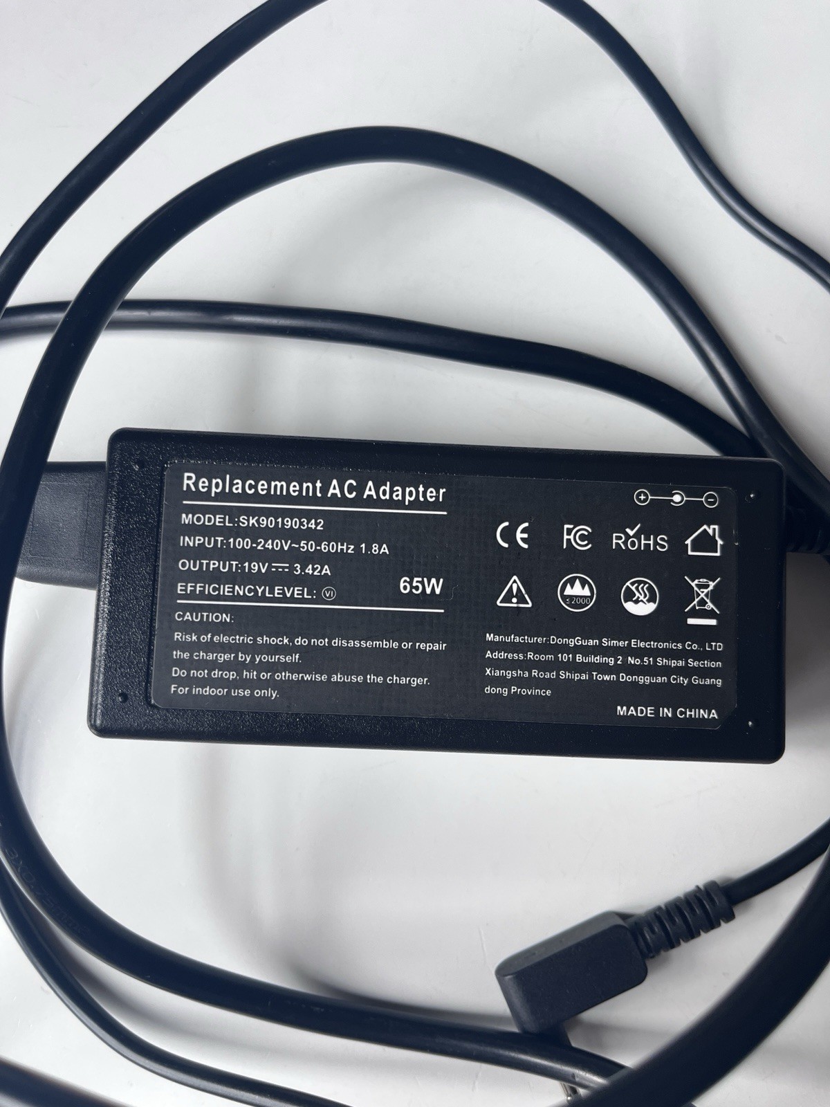 Replacement AC Adapter for Computer Laptop