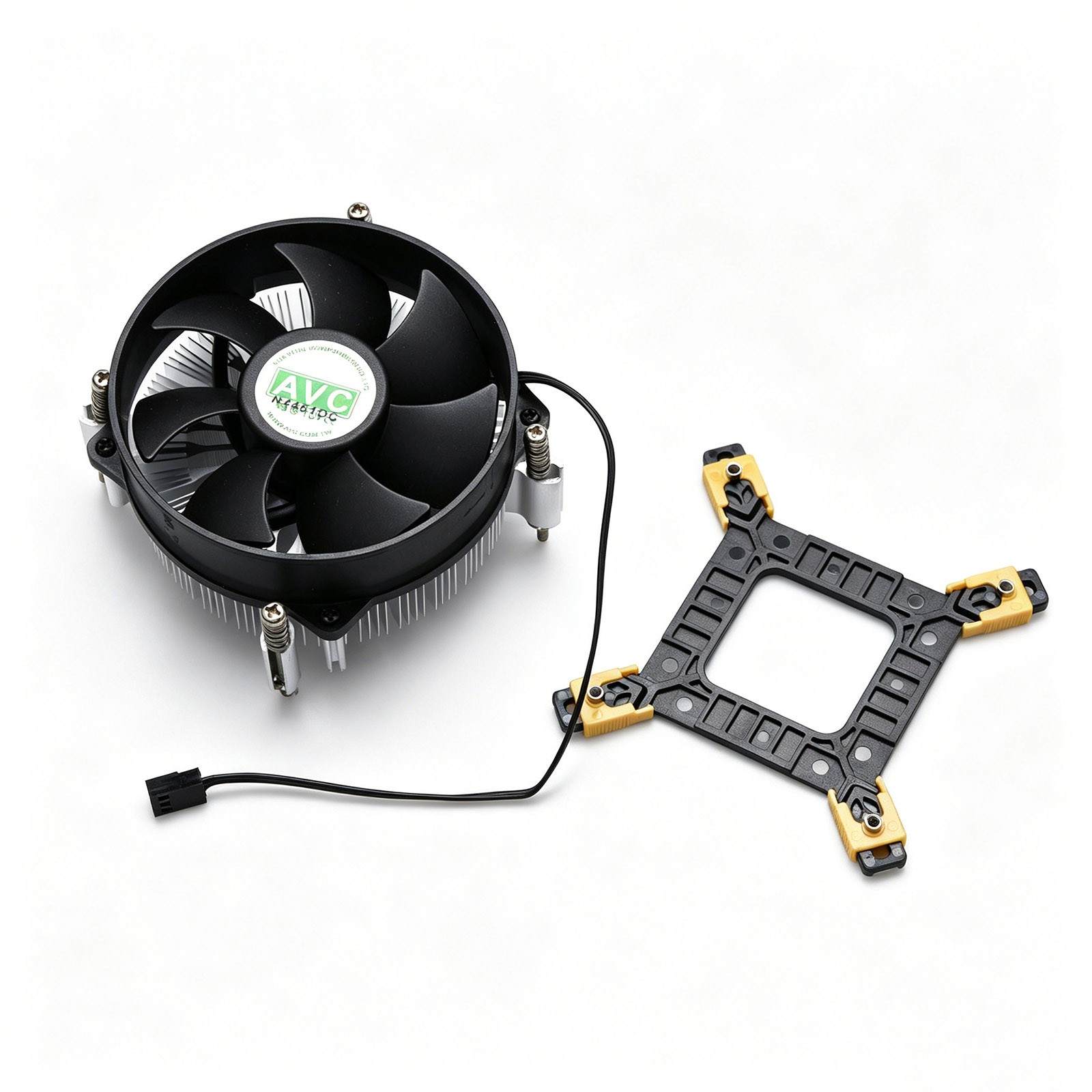 RGB CPU Cooler Fan 9cm Silent Rainbow for LGA 1150/1151/1155/1156/1200/1366