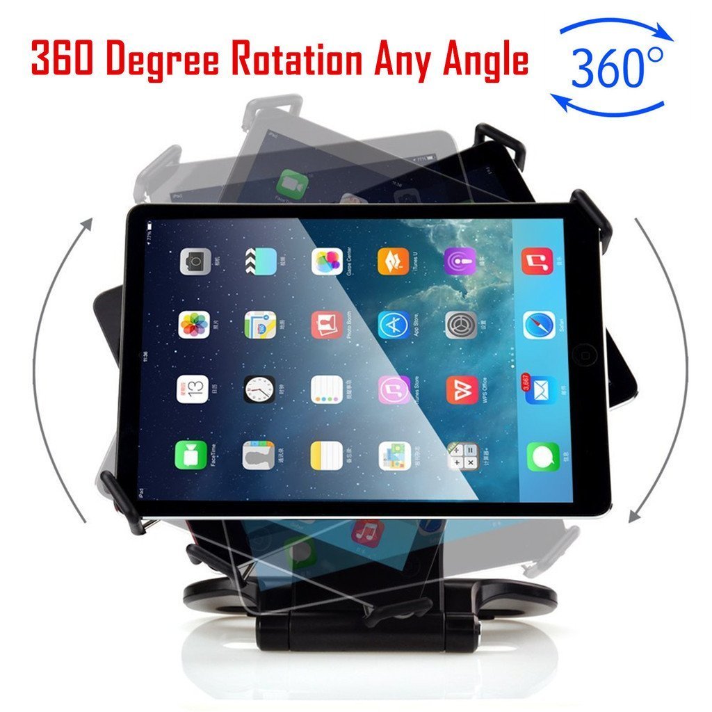 Kastar 360 Swivel Rotating Stand Holder Tabletop Stand for all 7″-10″ Tablets PC