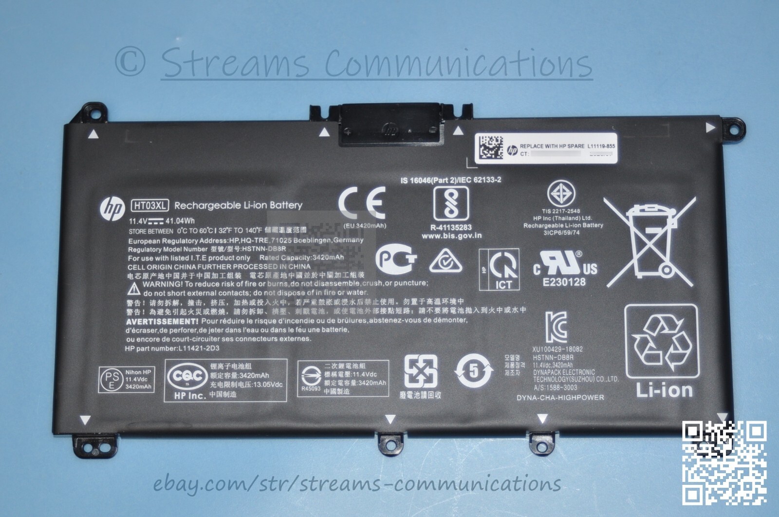 HP 15-DY 15-dy2xxx 15-dy2751cl 15-dy2795wm 15-dy3000 15t-dy OEM Laptop Battery