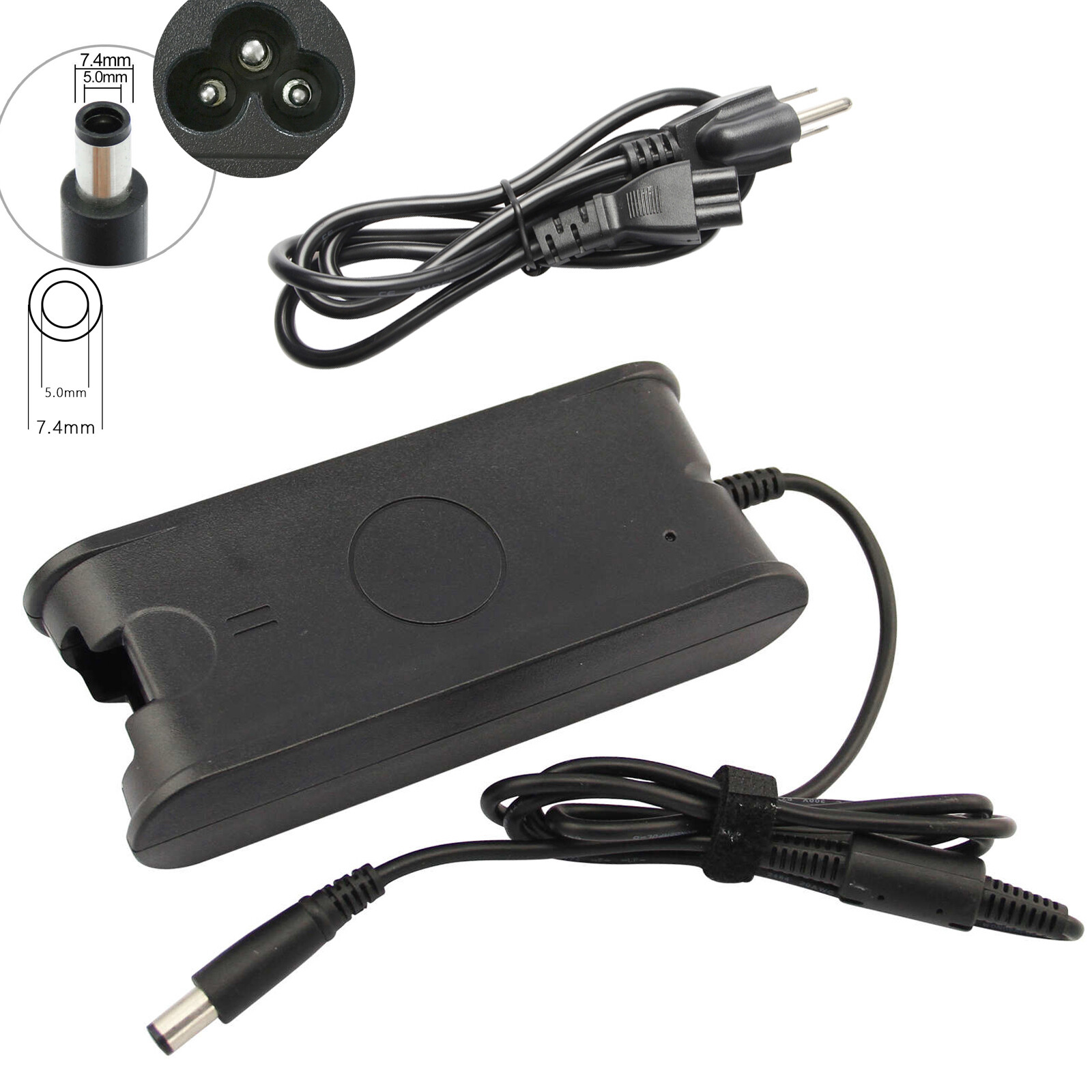 65W/90W Charger AC Adapter For Dell Latitude Inspiron Series Power Supply Cable
