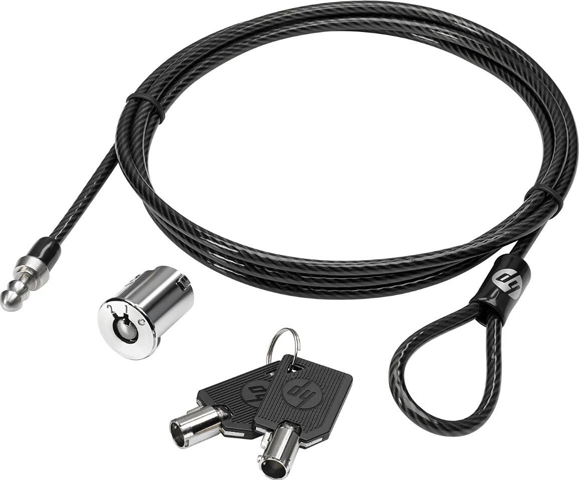 HP Docking Station Cable Lock US – English Localization 6.10 Ft