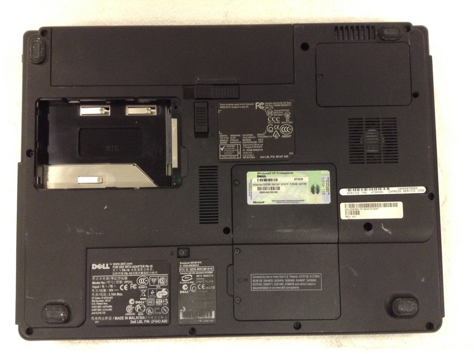 Dell Inspiron 1300 Laptop 15.4″ Celeron M 1.40GHz 1GB Wifi, No HDD, FREE SHIP