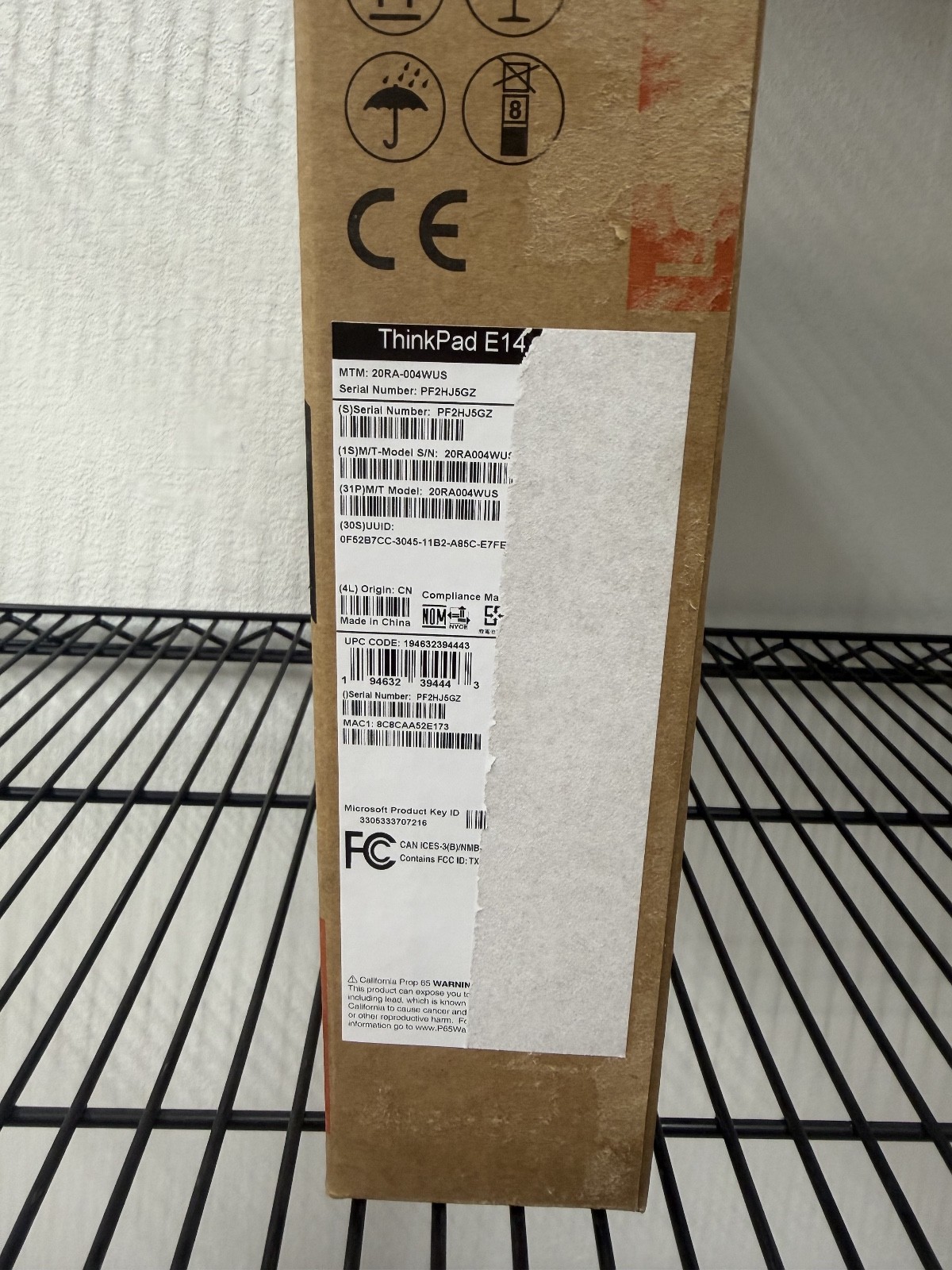 NEW Lenovo Thinkpad E14 14″ Gen 1 i5-10210U 8 GB RAM – 1 TB HDD