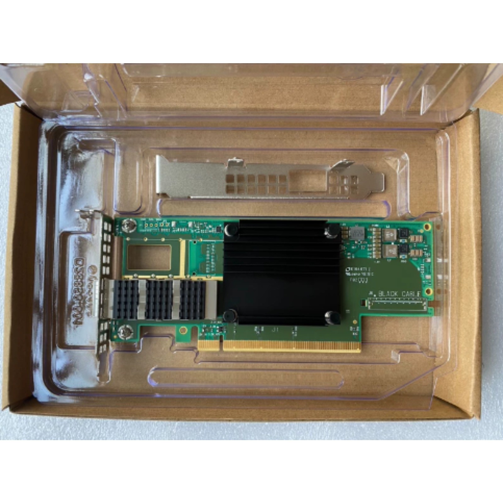 Original Mellanox MCX653105A-ECAT ConnectX-6 EDR/HDR 100GB Ethernet Adapter