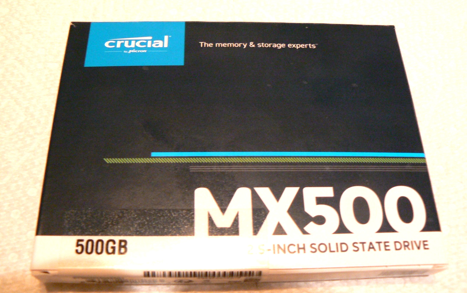 Crucial MX500 500GB 3D NAND SATA 2.5Inch Internal SSD CT500MX500SSD1 New Sealed