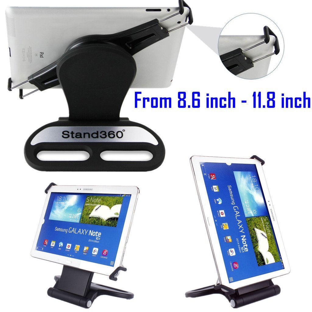 Kastar 360 Swivel Rotating Stand Holder Tabletop Stand for all 7″-10″ Tablets PC