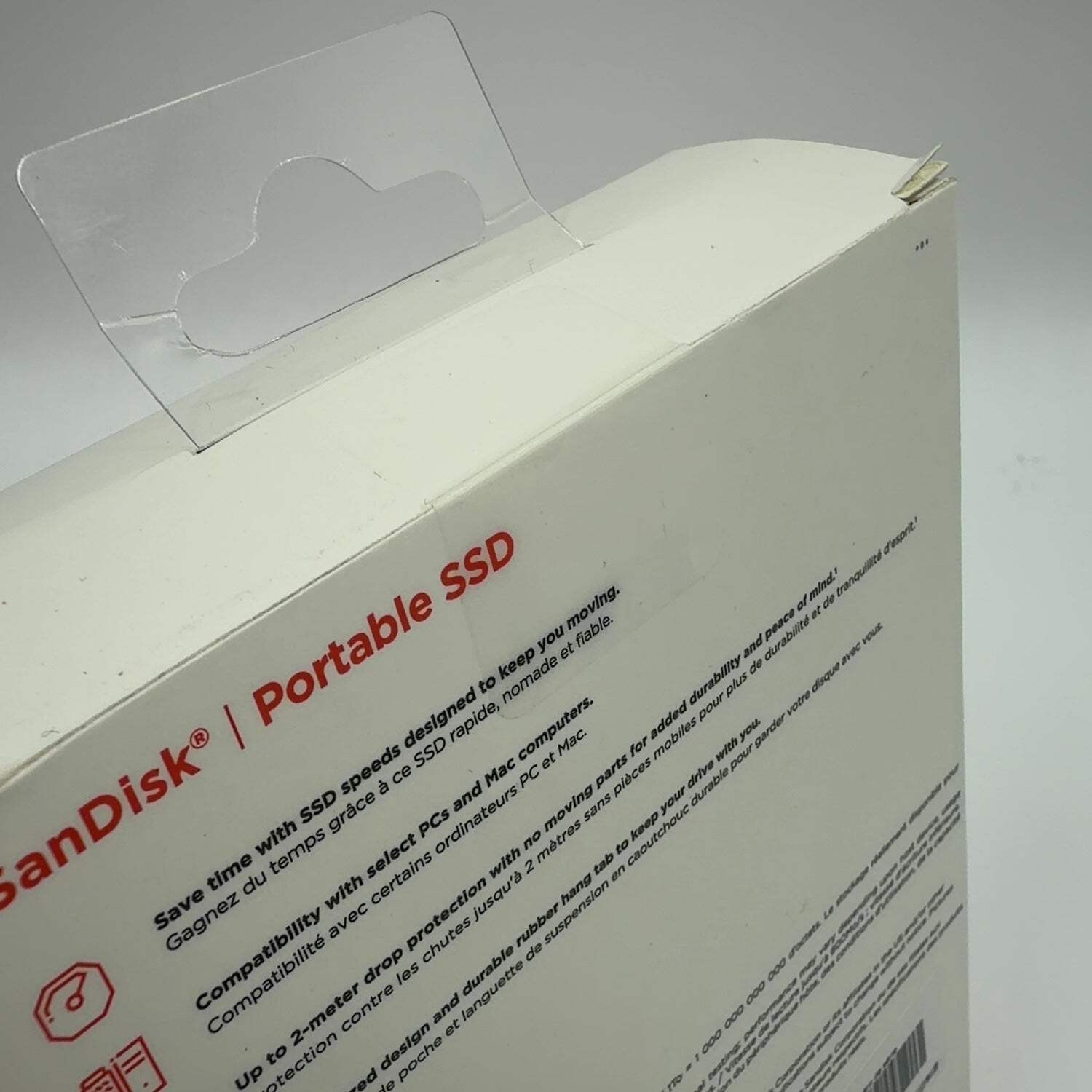 New SanDisk Portable Portable SSD 1TB USB-C to USB-A SSD SDSSDE29-1T00