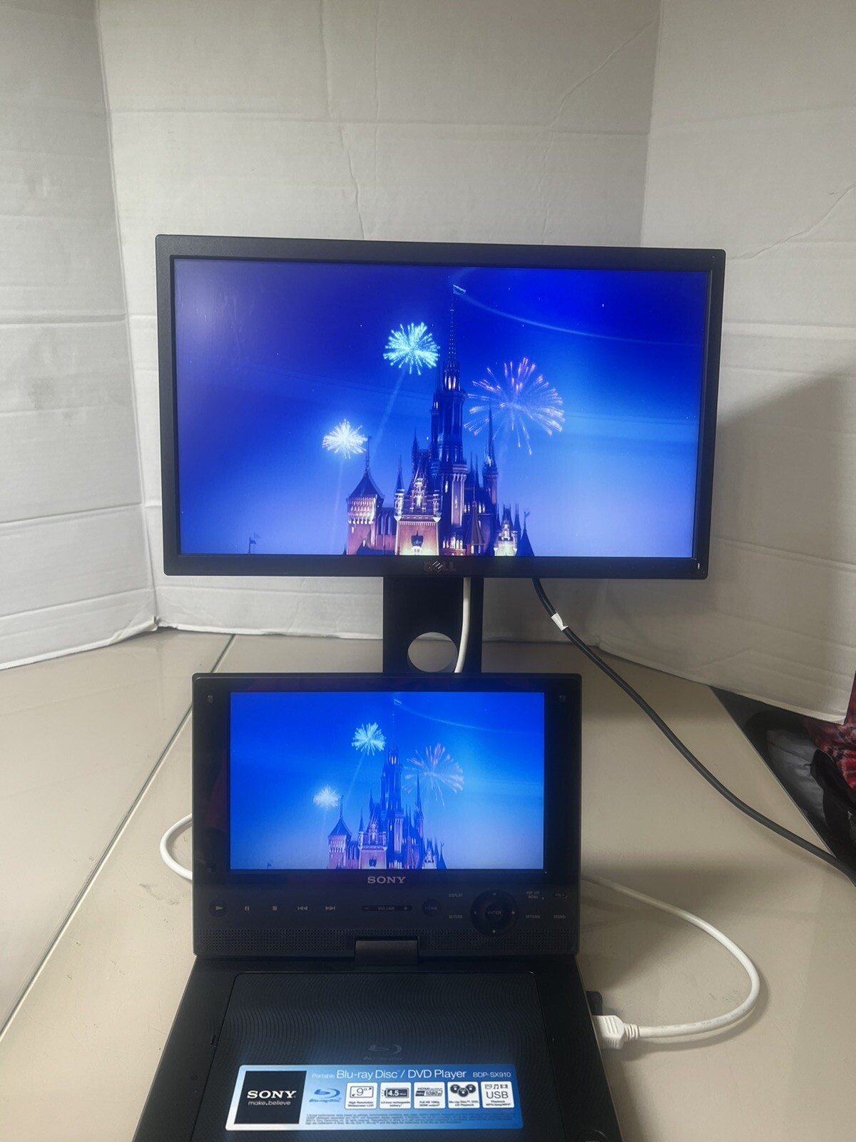 Dell P2018H 20″ 1600×900 TN LCD Monitor W/ Power Cord & HDMI Cable. Lot Of 2