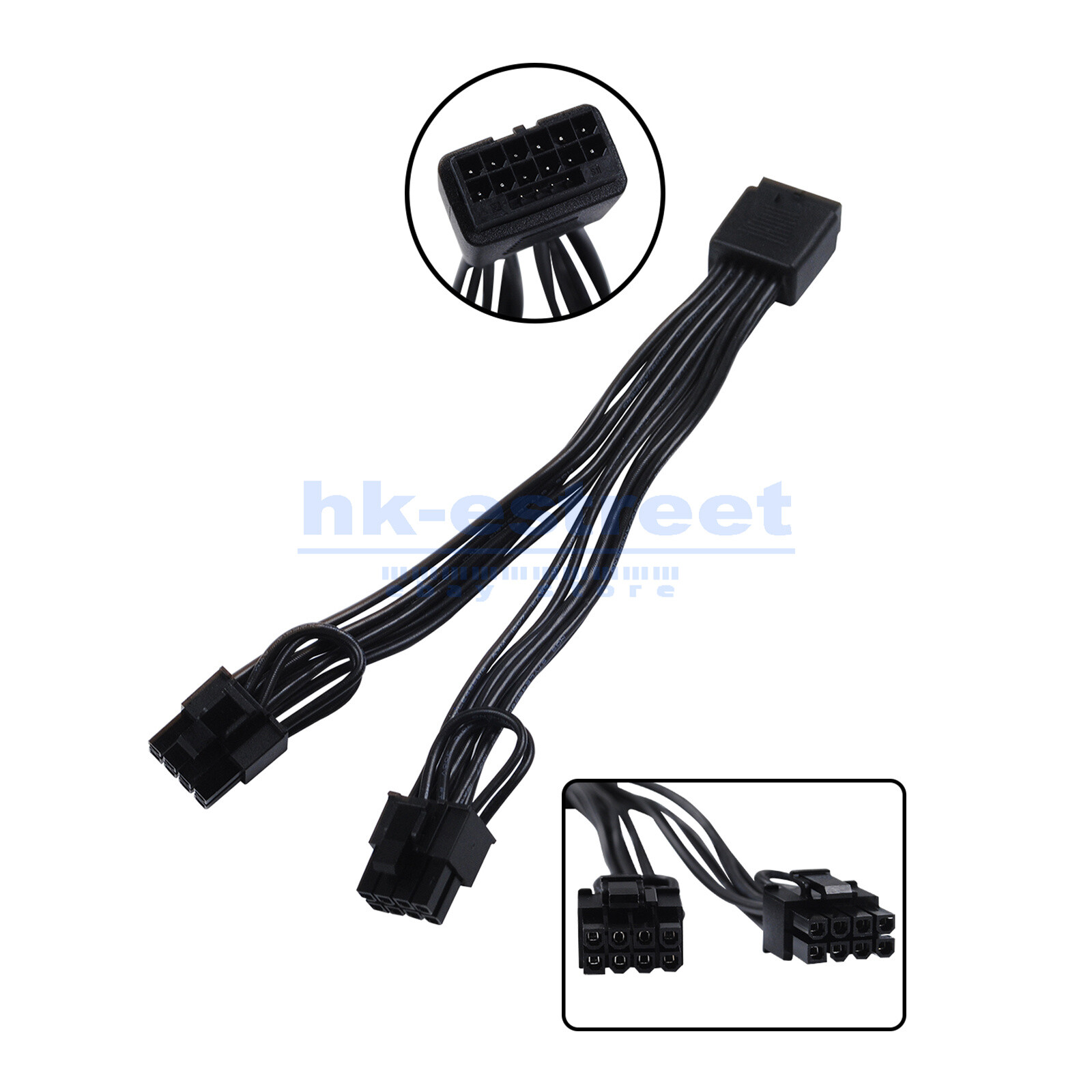 2x8Pin to 16Pin GPU Power Adapter Cable for NVIDIA RTX4090 RTX4080 Graphics Card