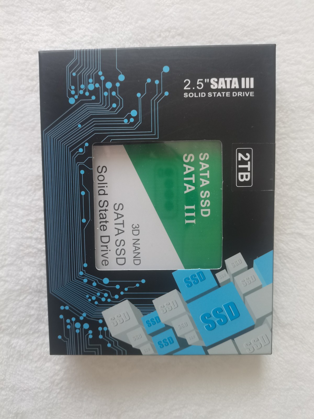 2.5 “SATA3.0 SSD Solid State Drive Desktop Large Capacity Laptop 520MB/S