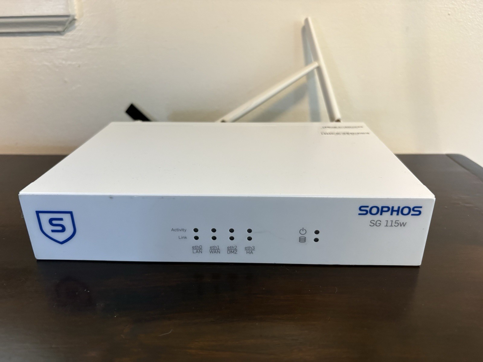 Sophos SG 115w Rev.2 Firewall No Power Cord – Free Ship