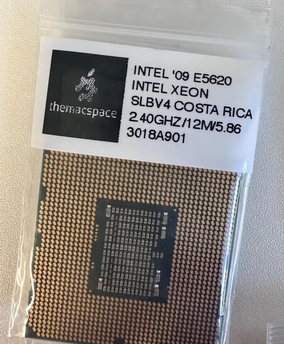 INTEL XEON E5620 4 CORE 8 THREAD-Preowned