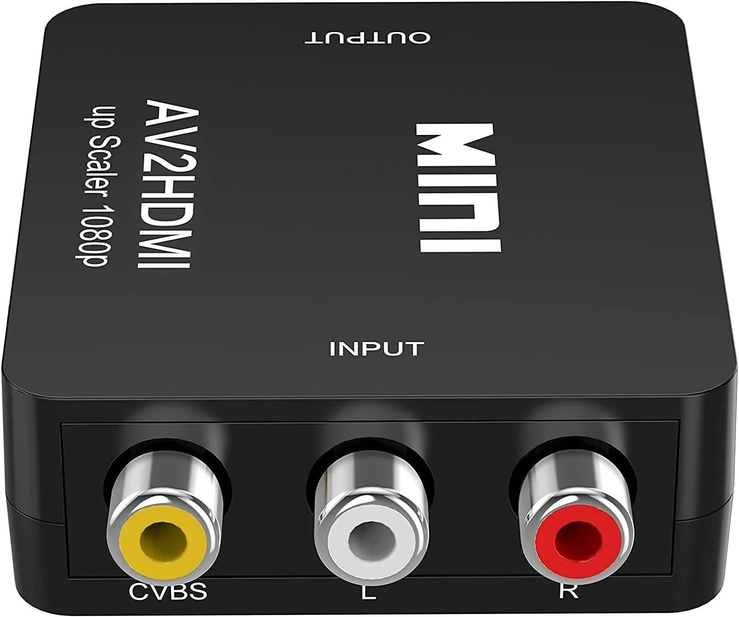 RCA AV to HDMI HD Converter Composite CVBS Video Adapter Wii NES SNES,