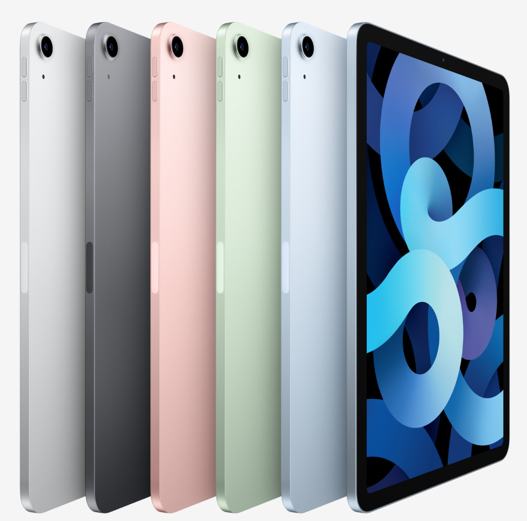 Apple iPad Air 4th Gen Wi-Fi, 10.9in – 64GB – Gray Silver Gold Green Sky Blue